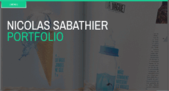 Desktop Screenshot of nicolas-sabathier.com