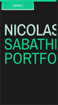 Mobile Screenshot of nicolas-sabathier.com